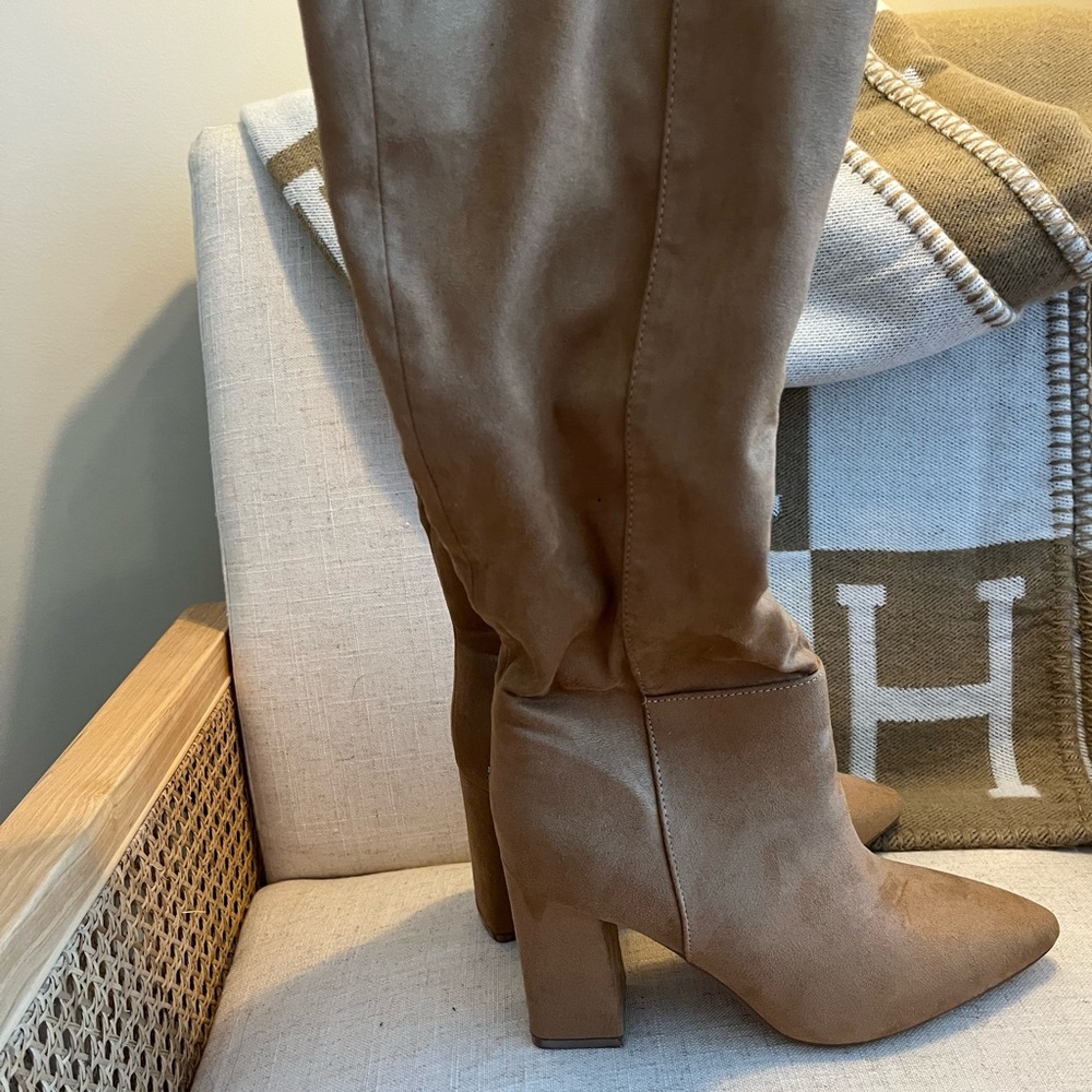 Madden Girl Faux Suede Tall Boots